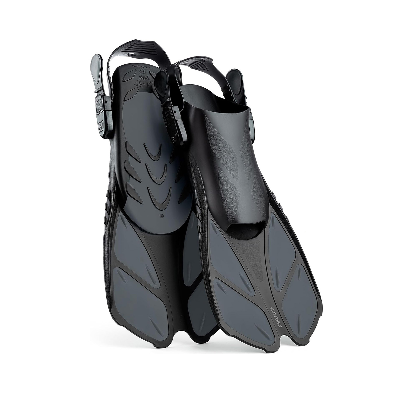 Adjustable Short Snorkeling Fins
