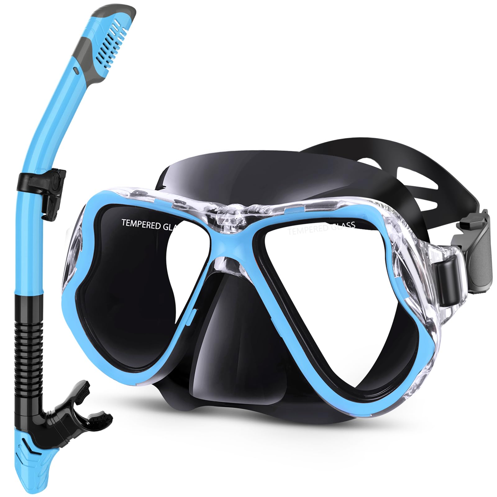 Panoramic Wide View,Anti-Fog Scuba Diving Mask