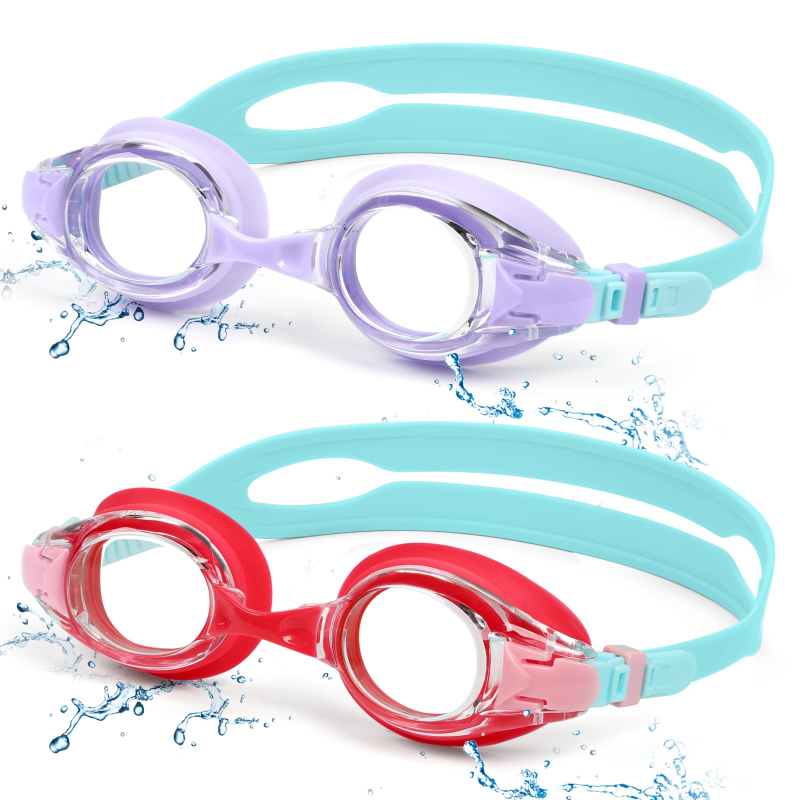 Swimming Goggles Boys Anti-Fog Childrens Swimming Goggles