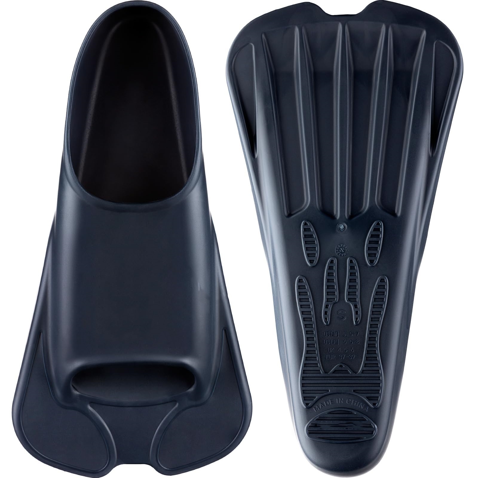 Swim Training Fins Comfortable Silicone Swimming Fins