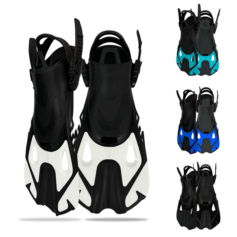 Diving Fins Black Open Heel Scuba Fins Diving Fins