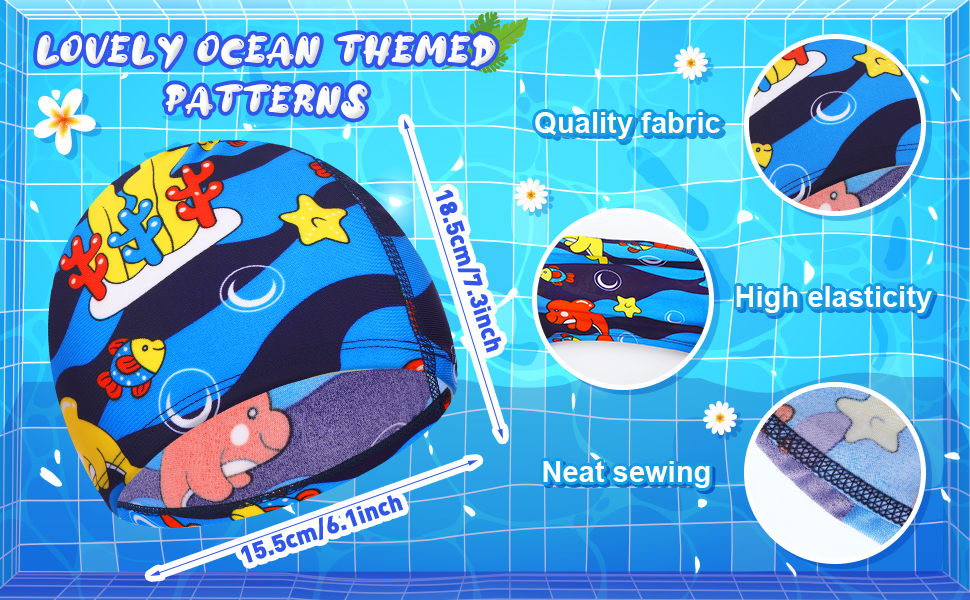 kids Swimming Caps Photo
