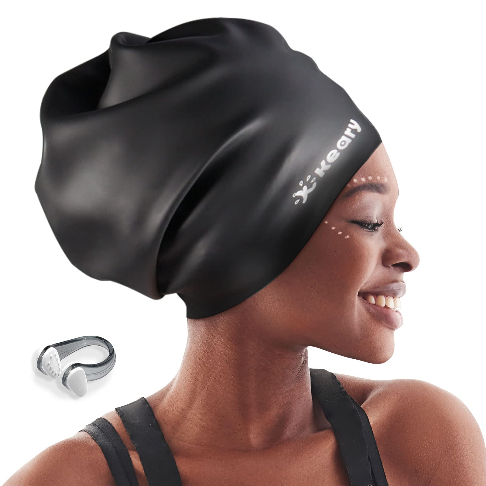 Swim Cap for Extensions Weaves Long Hair