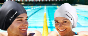 swim cap detail